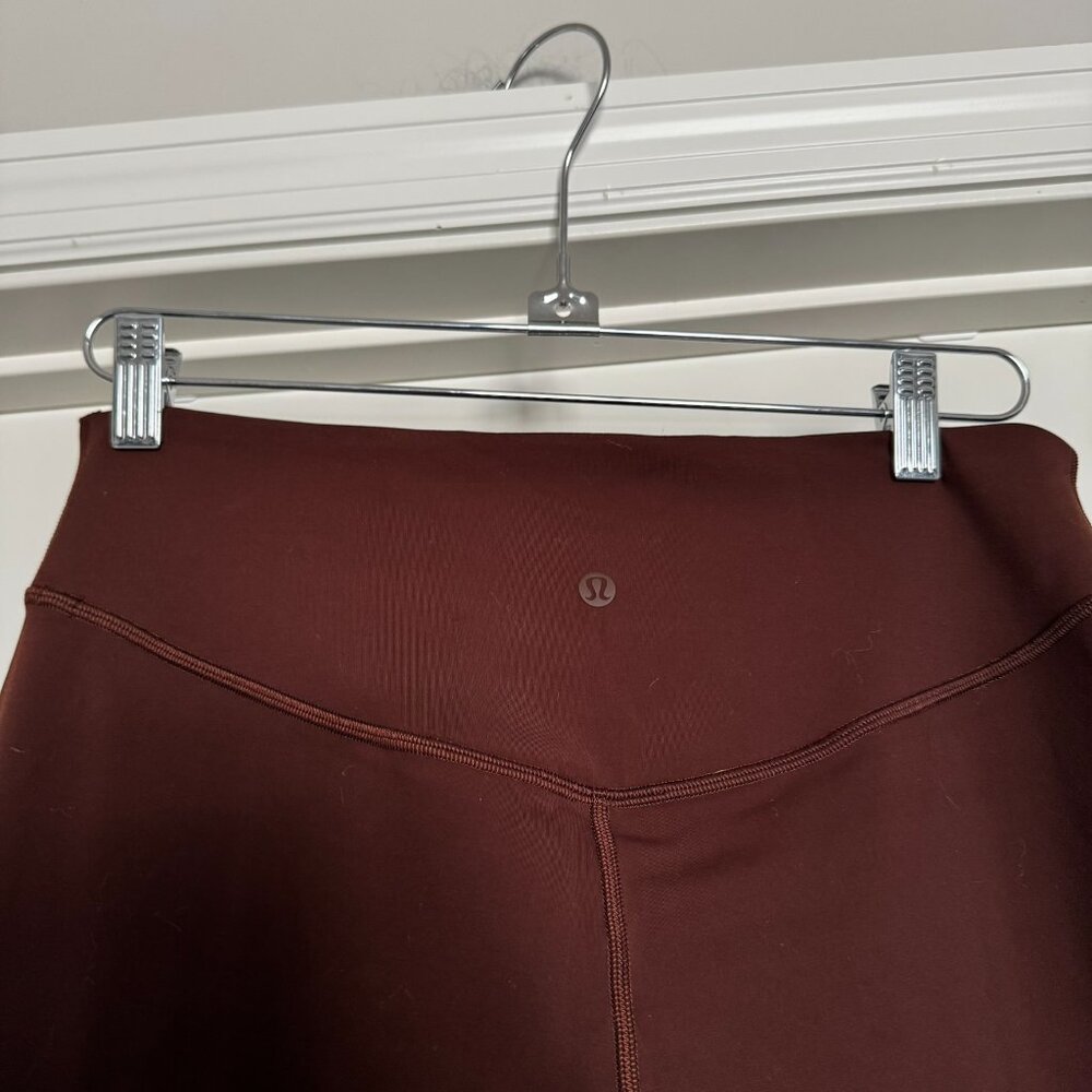 Lululemon Wunder Under SmoothCover High-Rise Bootcut Pant 34" Lava Cake size 10 - Picture 5 of 8